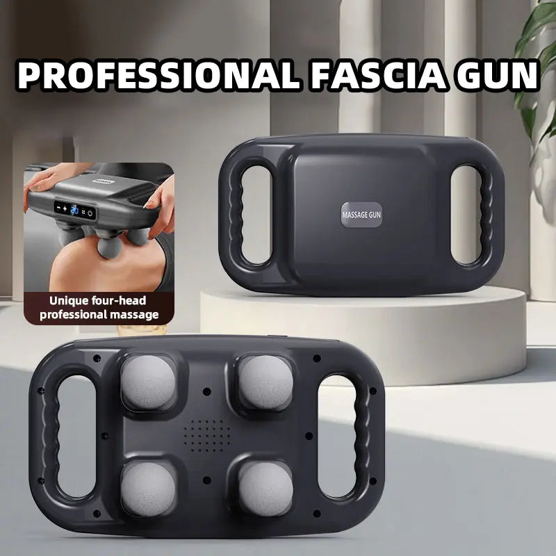 Professional fascia massager with four heads